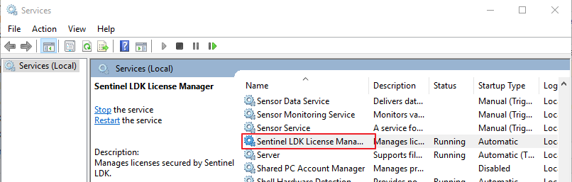 autodata sentinel driver not found